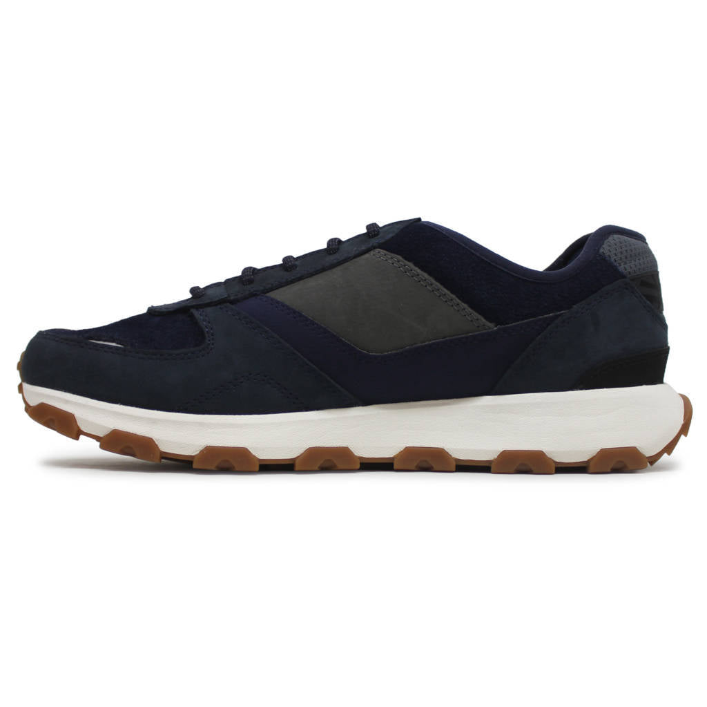 Timberland Winsor Park Oxford Nubuck Leather Mens Trainers#color_navy