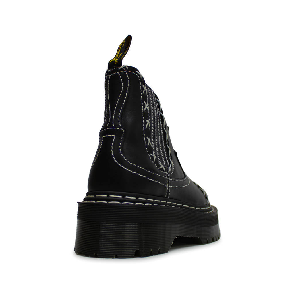 Dr. Martens 2976 Quad Strap Wanama Leather Unisex Boots#color_black