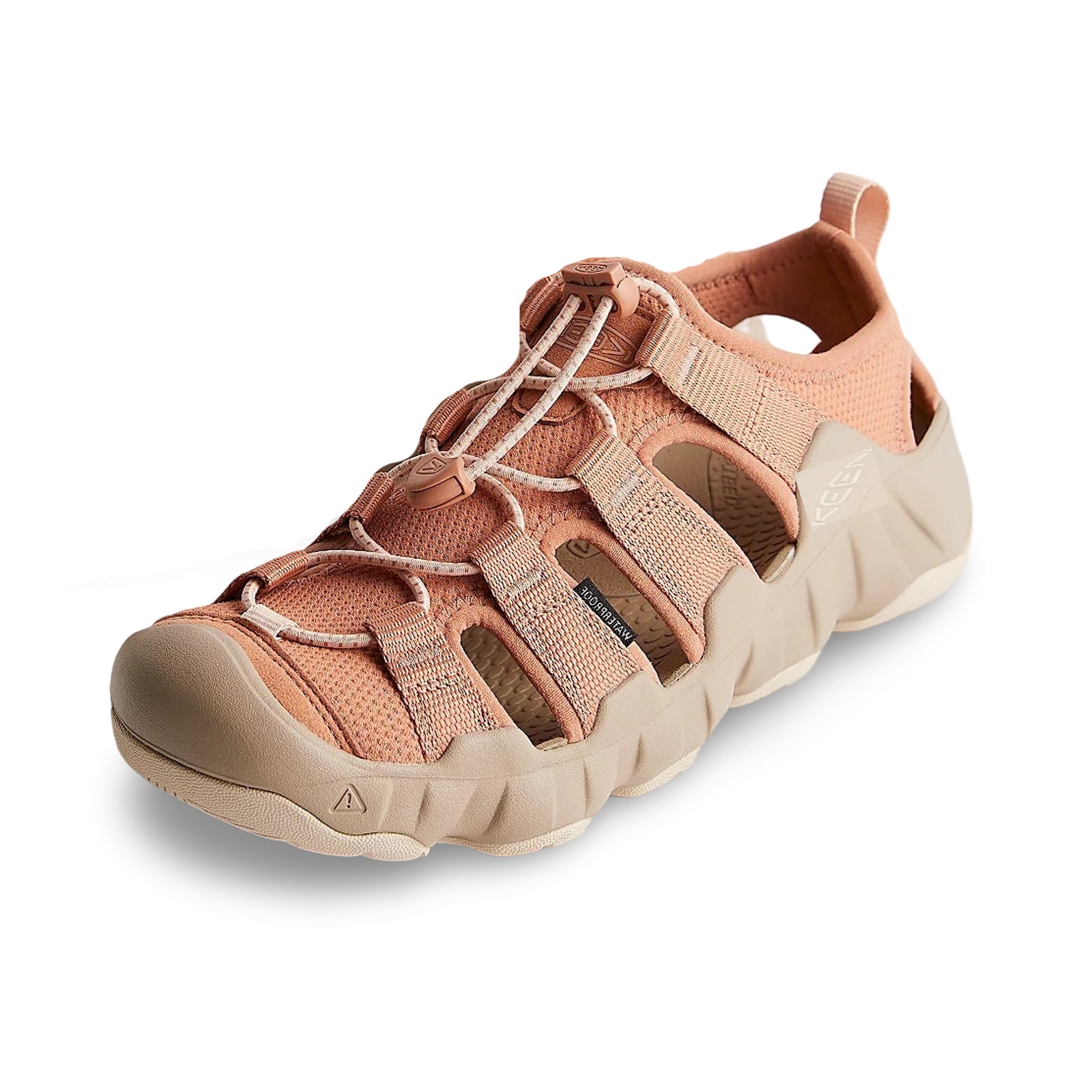 Keen Hyperport H2 Synthetic Textile Womens Sandals#color_cork cameo rose