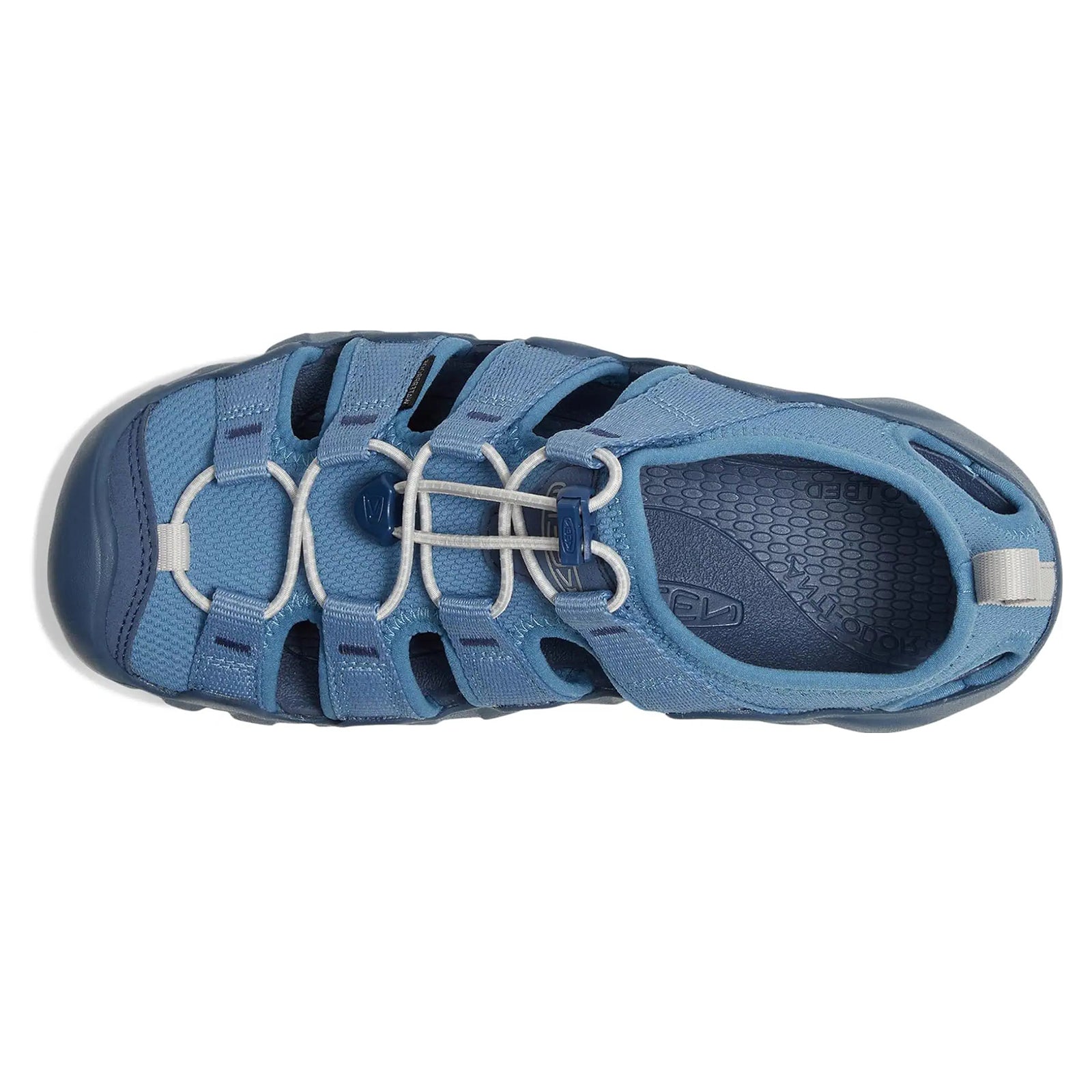 Keen Hyperport H2 Synthetic Textile Womens Sandals#color_coronet blue vapor