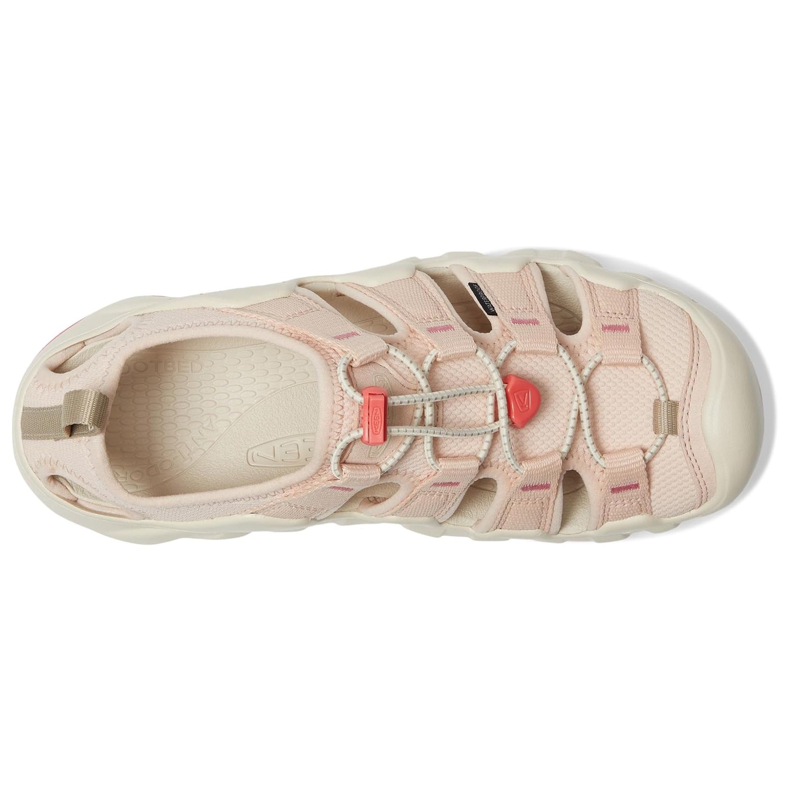 Keen Hyperport H2 Synthetic Textile Womens Sandals#color_cameo rose dubarry