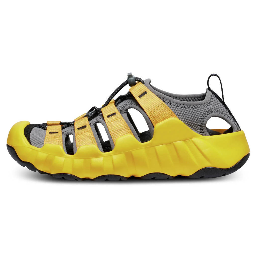 Keen Hyperport H2 Synthetic Textile Womens Sandals#color_yellow black
