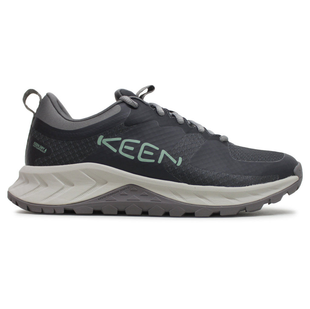 Keen Versacore WP Textile Synthetic Womens Trainers#color_magnet granite green