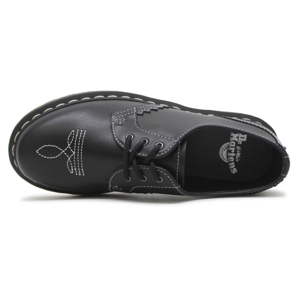 Dr. Martens 1461 GA Wanama Leather Unisex Shoes#color_black