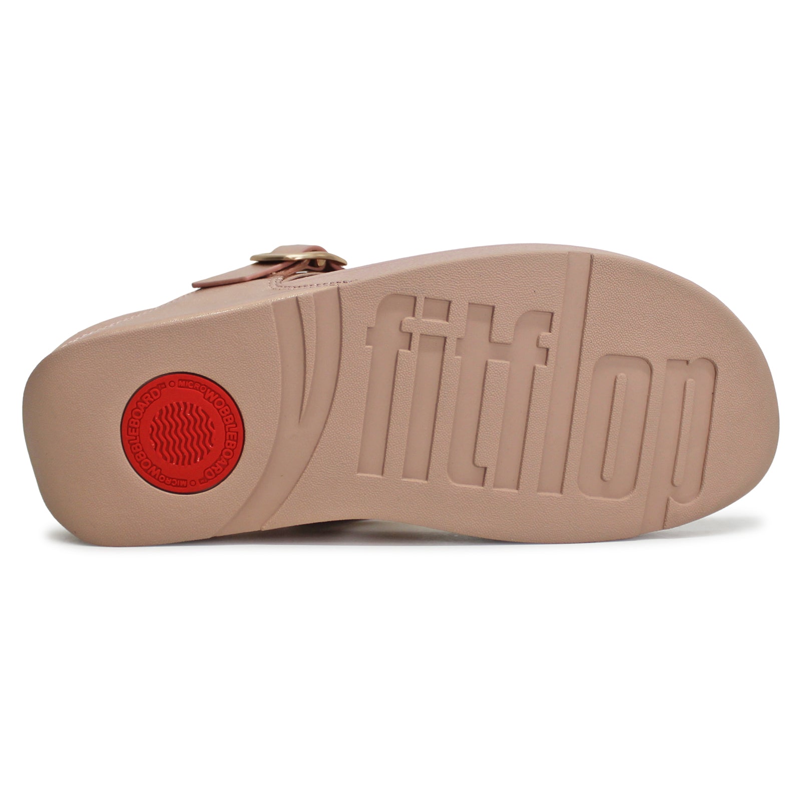 FitFlop Lulu Adjustable Toe Post Leather Womens Sandals#color_rose gold