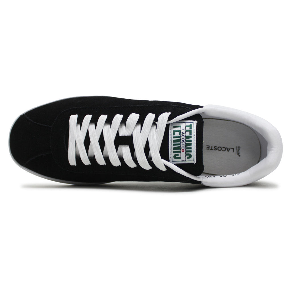 Lacoste Baseshot Suede Mens Trainers#color_black white