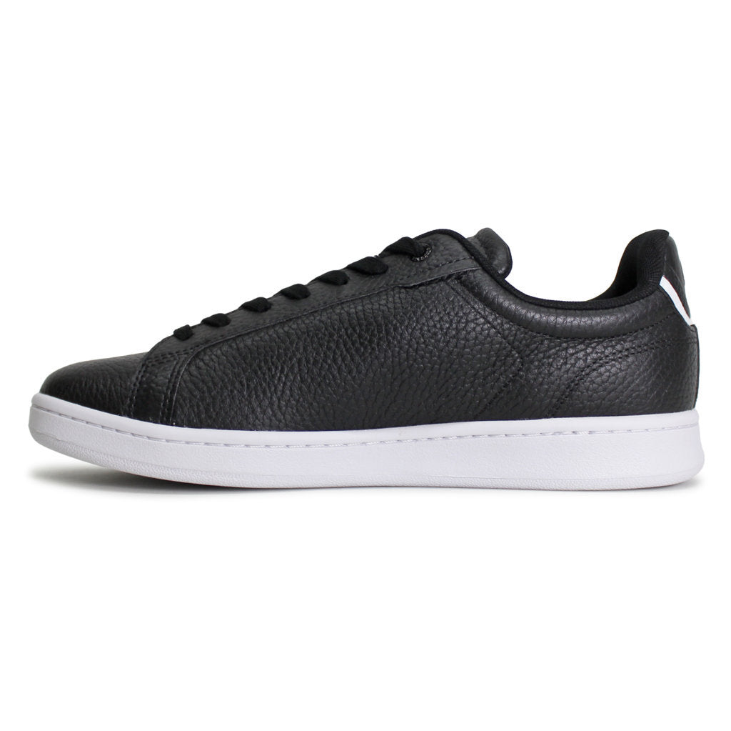 Lacoste Carnaby Pro Leather Synthetic Womens Trainers#color_black white