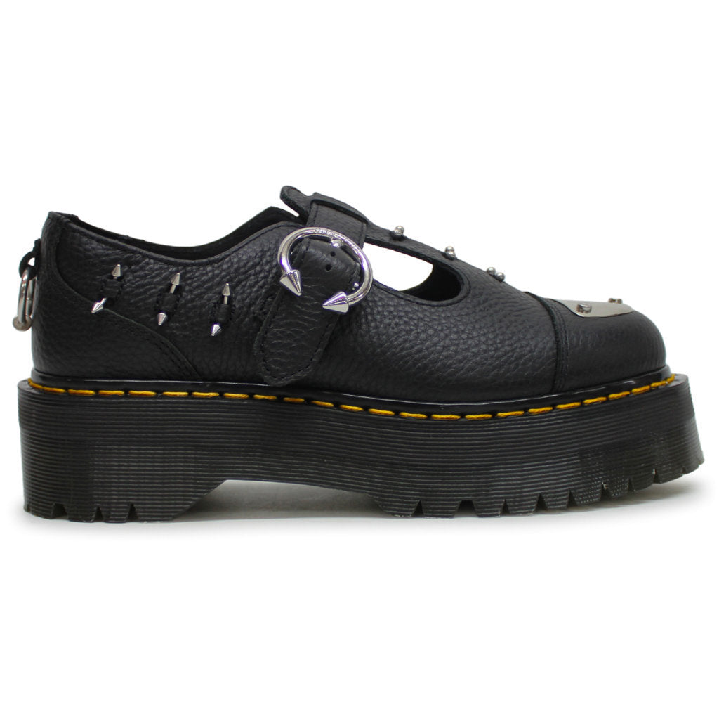 Dr. Martens Bethan HDW Milled Nappa Leather Womens Shoes#color_black