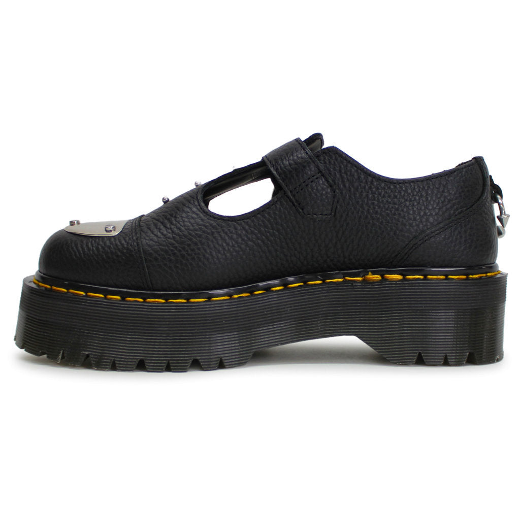 Dr. Martens Bethan HDW Milled Nappa Leather Womens Shoes#color_black