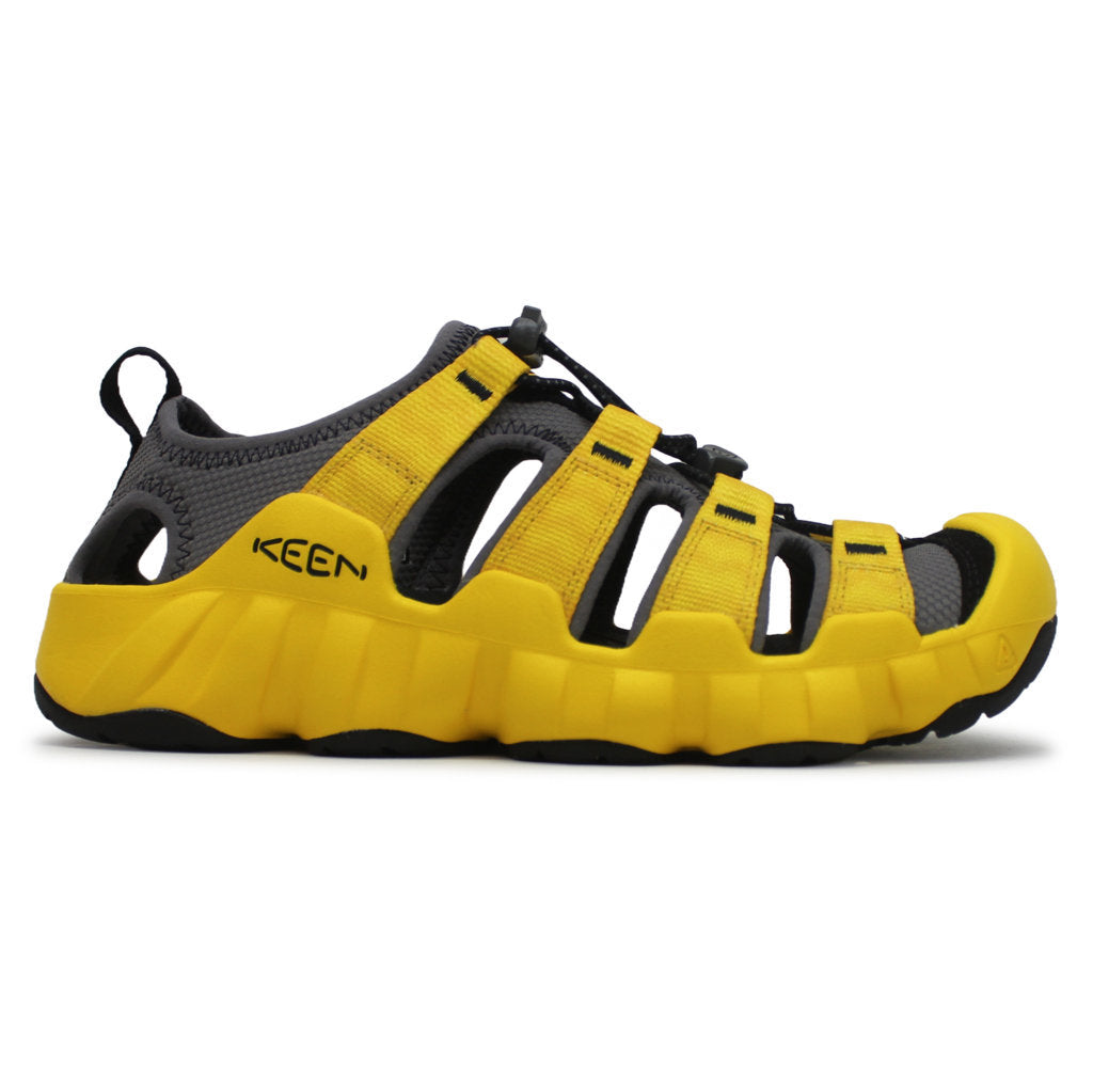Keen Hyperport H2 Synthetic Textile Mens Sandals#color_keen yellow black