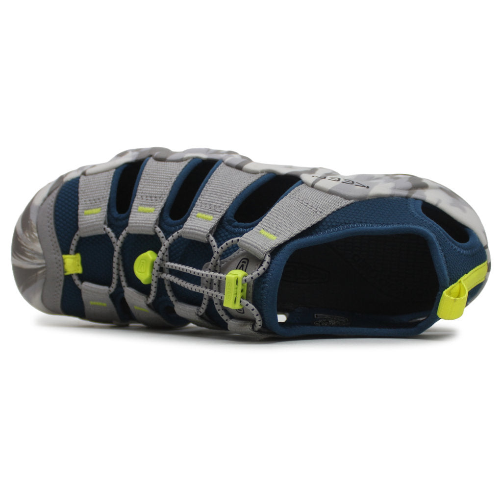 Keen Hyperport H2 Synthetic Textile Mens Sandals#color_alloy legion blue