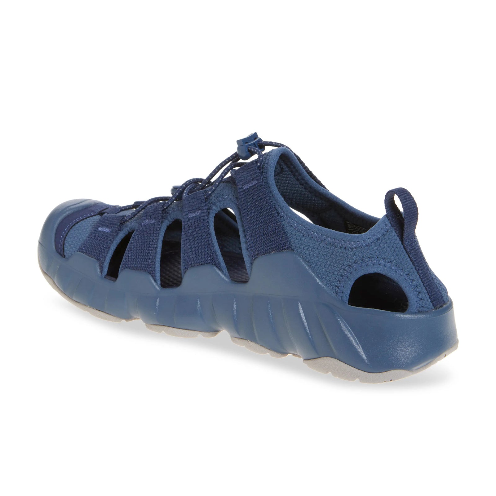 Keen Hyperport H2 Synthetic Textile Mens Sandals#color_vintage indigo naval academy