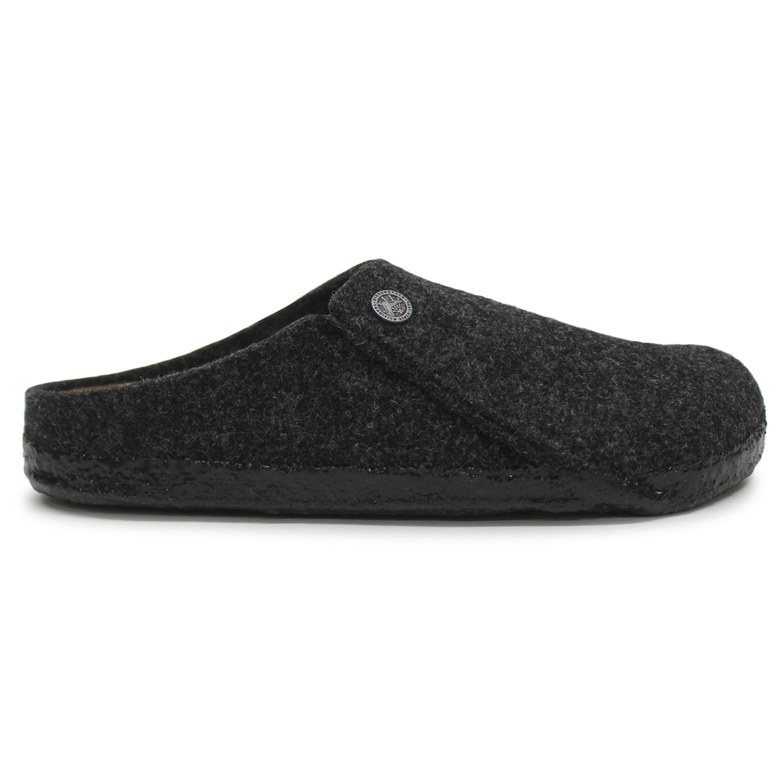 Birkenstock Zermatt Rivet Wool Felt Unisex Sandals#color_anthracite