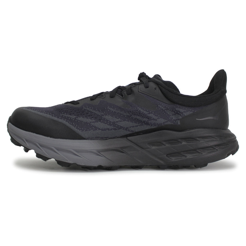 Hoka One One Speedgoat 5 GTX Spike Textile Synthetic Mens Trainers#color_black black