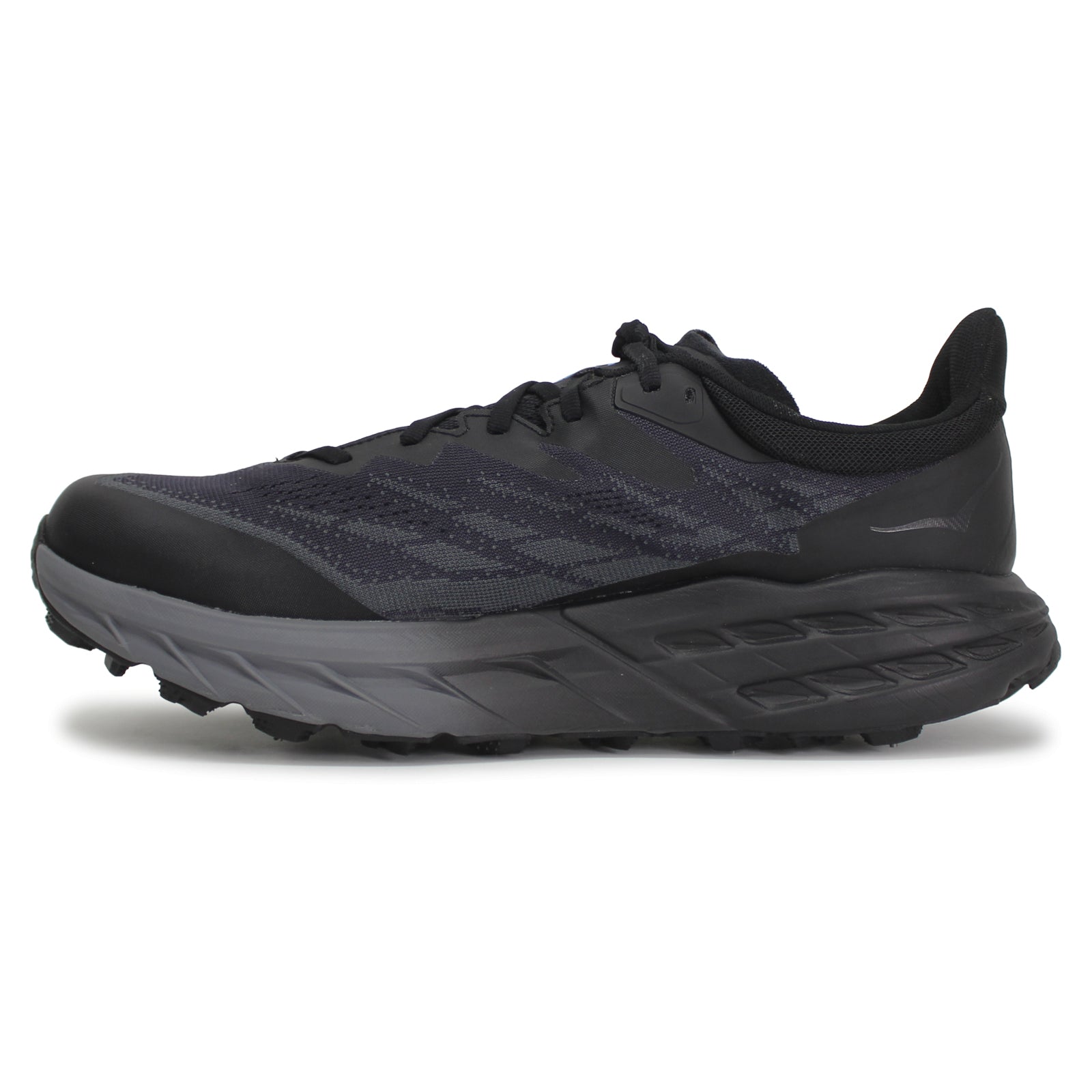 Hoka Speedgoat 5 GTX Spike Textile Synthetic Mens Trainers#color_black black