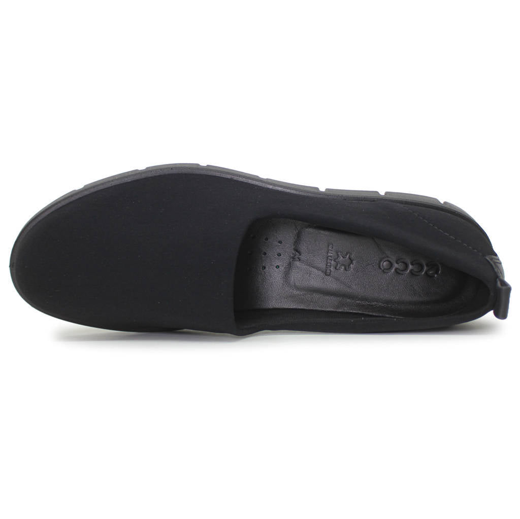 Ecco Bella 282073 Nubuck Leather Womens Shoes#color_black