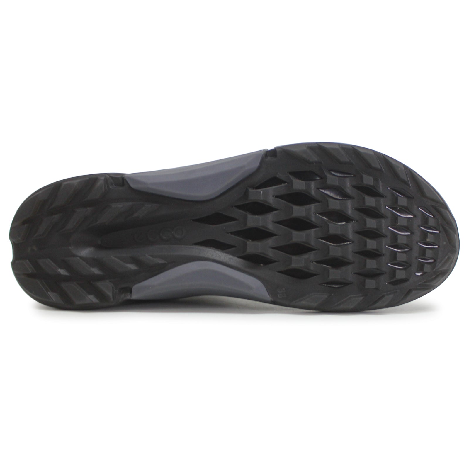 Ecco Golf Biom H4 108613 Leather Womens Trainers#color_black magnet black