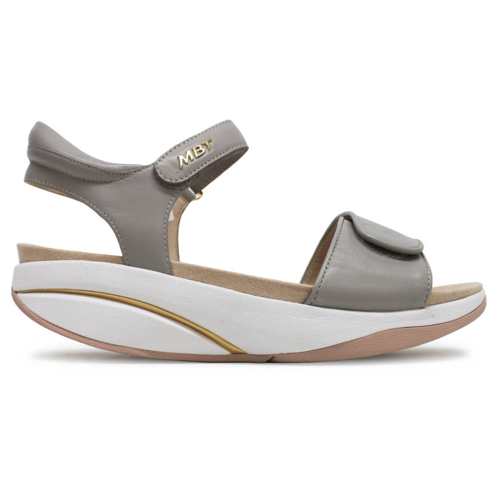 MBT Malia 2 Soft Leather Womens Sandals#color_taupe