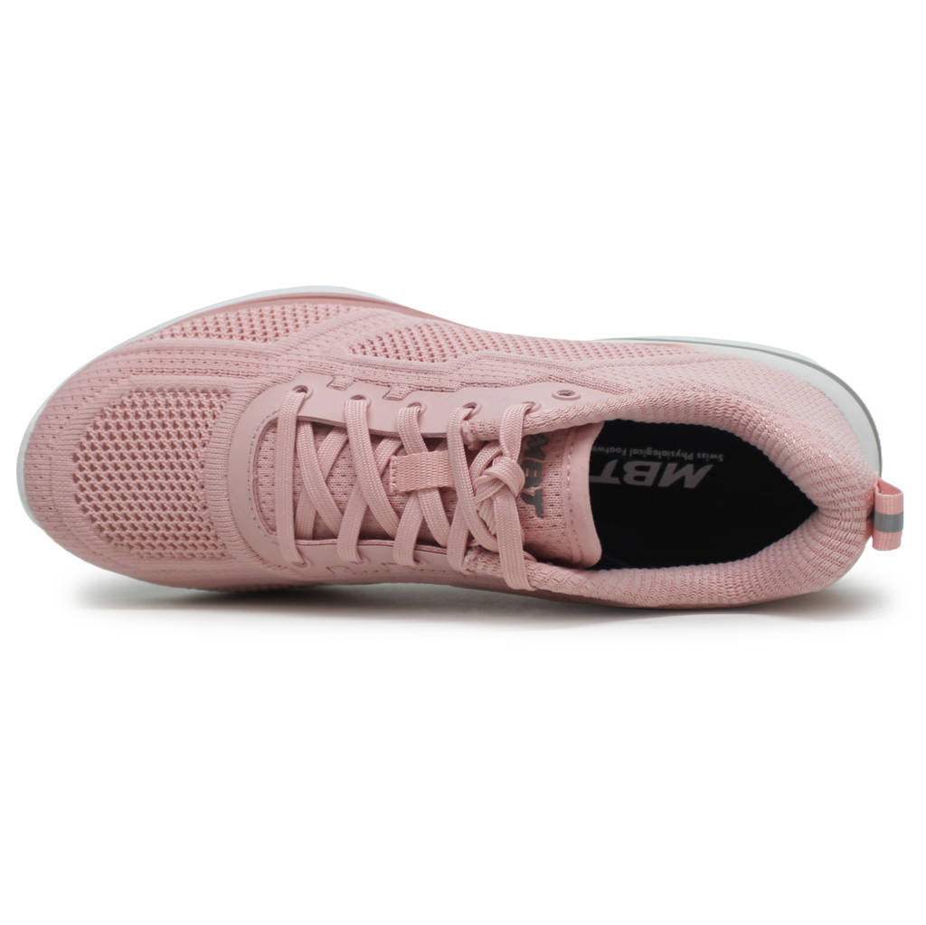MBT Wave III Textile Synthetic Womens Trainers#color_dusty pink
