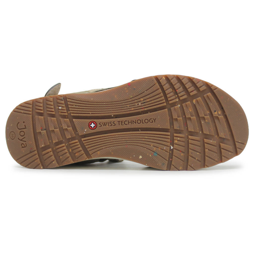 Joya Komodo Leather Textile Womens Sandals#color_beige