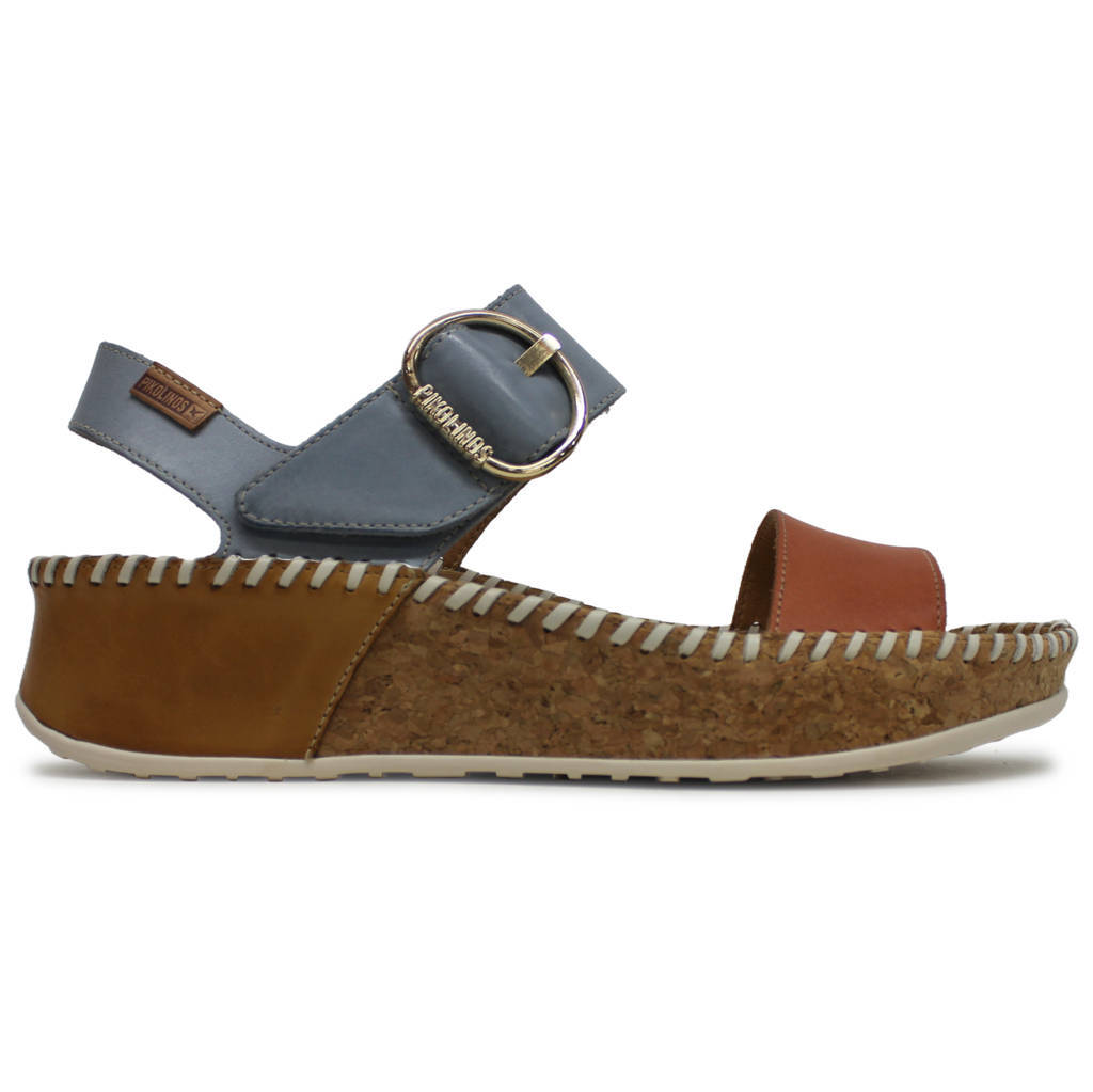 Pikolinos Marina Leather Womens Sandals#color_nectar