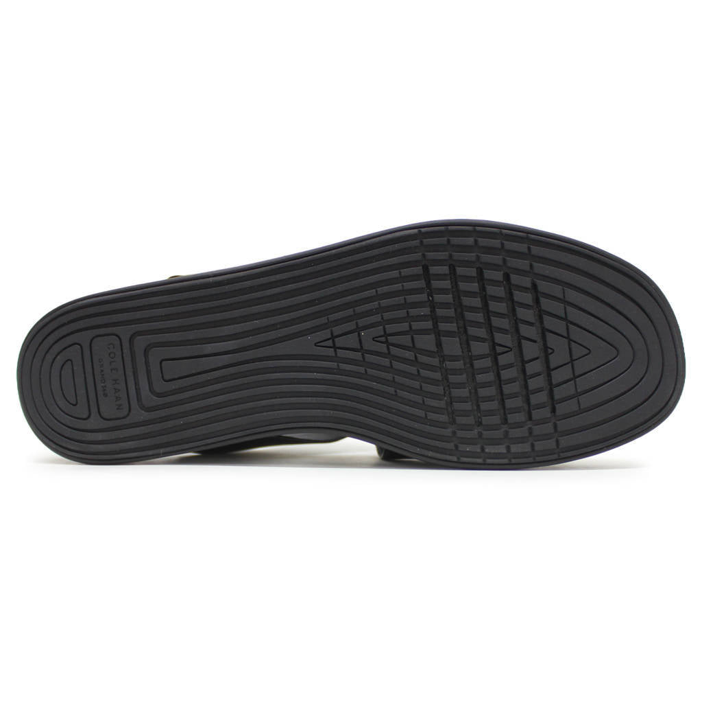Cole Haan OriginalGrand Platform Leather Womens Sandals#color_black black