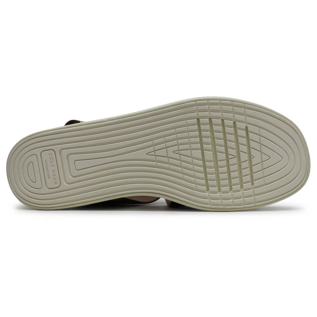 Cole Haan OriginalGrand Platform Leather Womens Sandals#color_dark cuoio ivory
