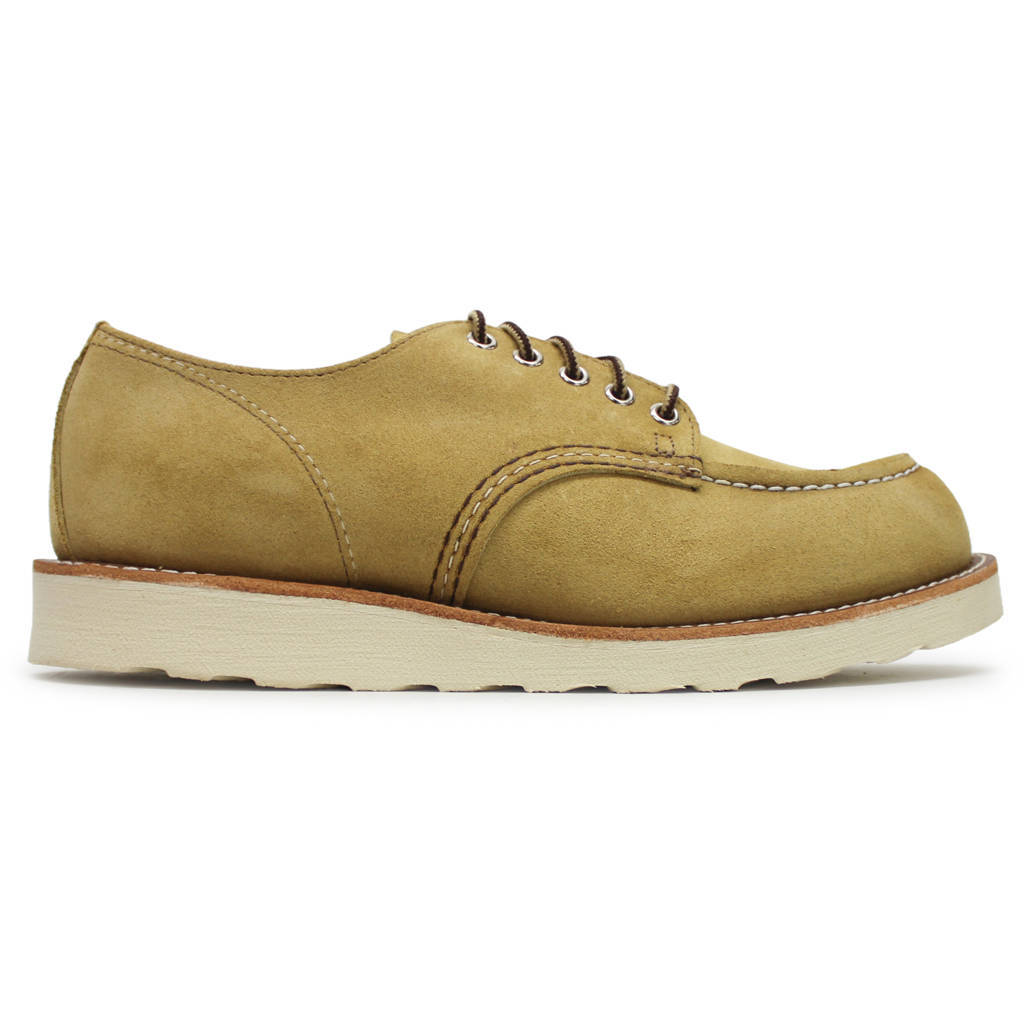 Red Wing Shop Moc Oxford Roughout Leather Mens Shoes#color_hawthorne