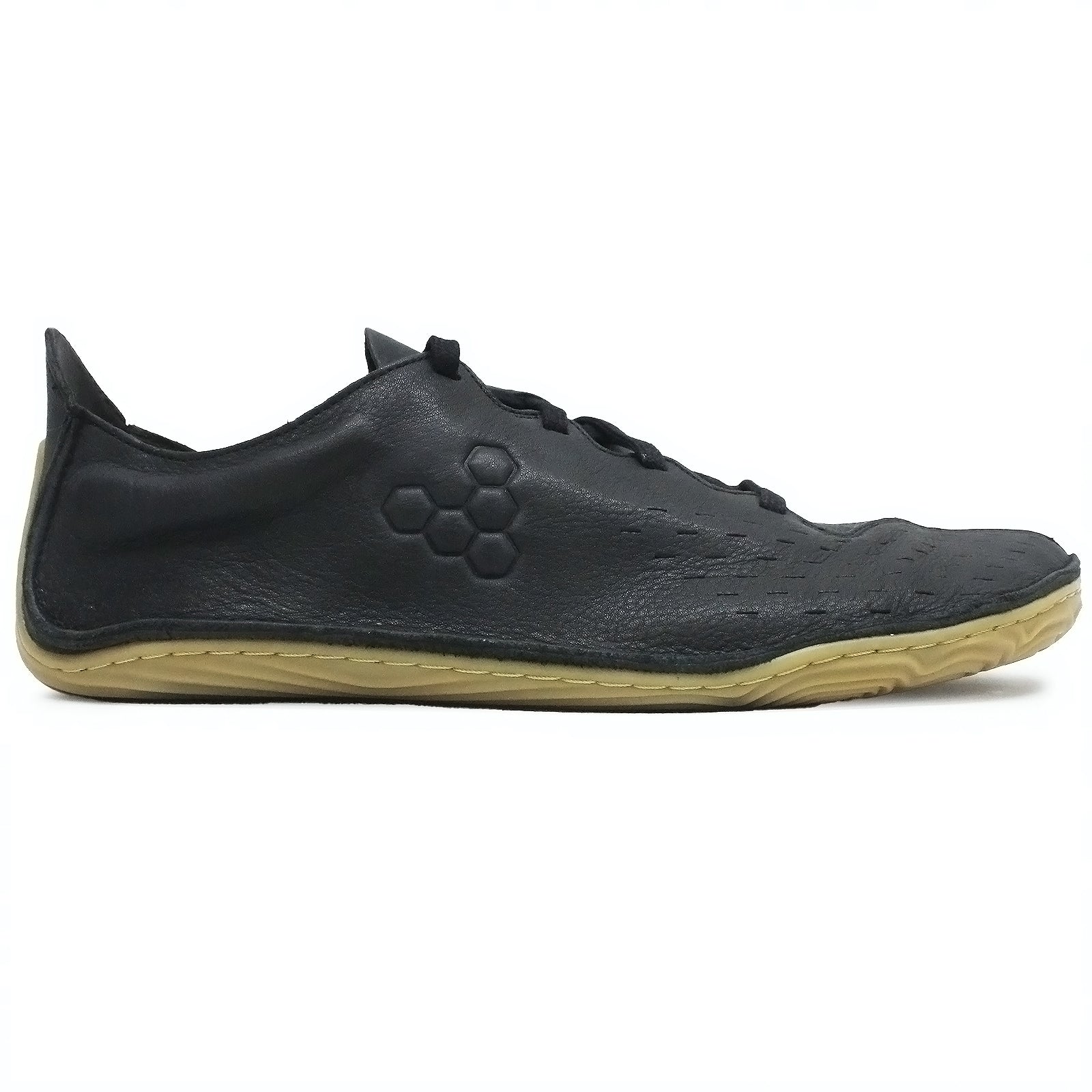 Vivobarefoot Sensus Leather Mens Trainers#color_raven