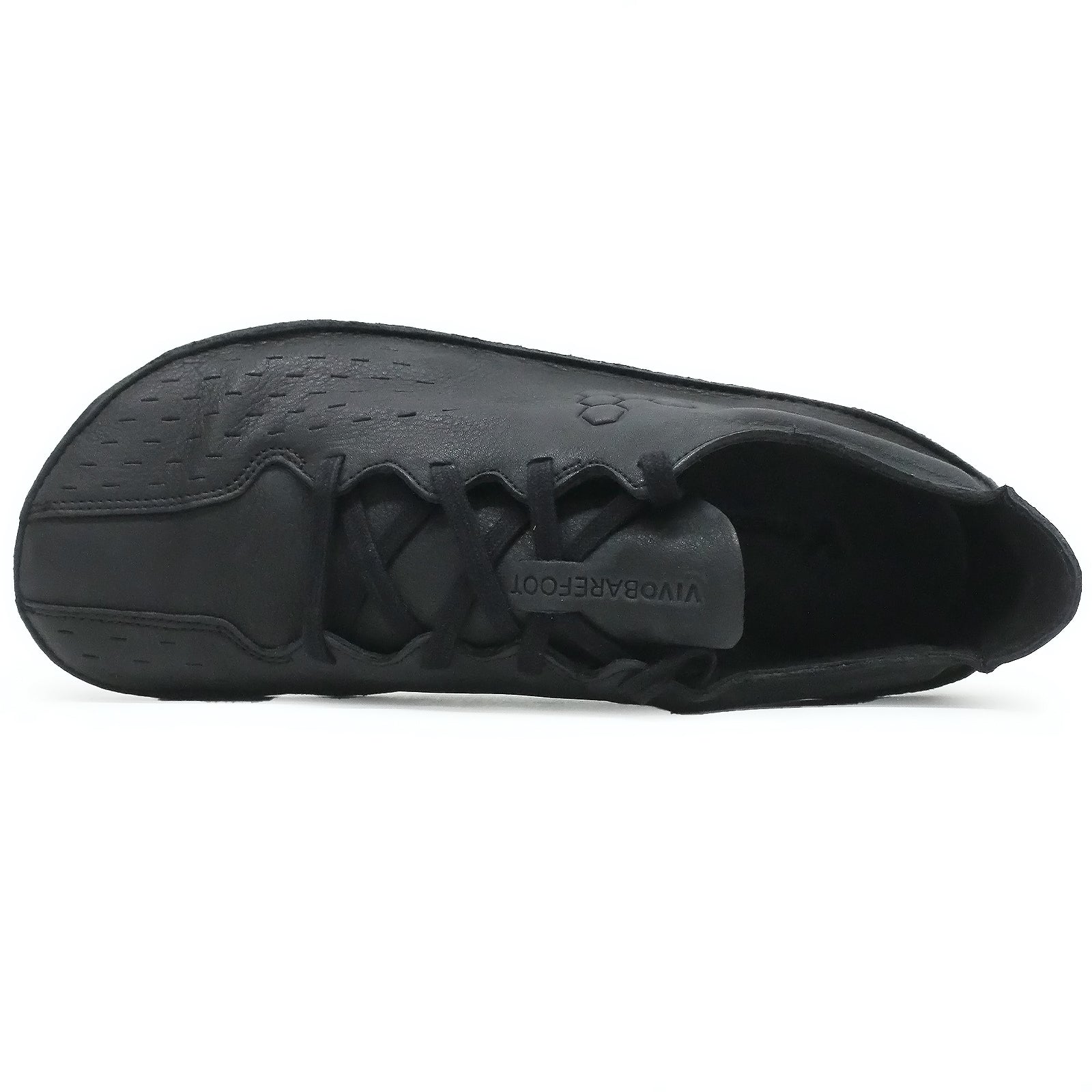 Vivobarefoot Sensus Leather Mens Trainers#color_raven