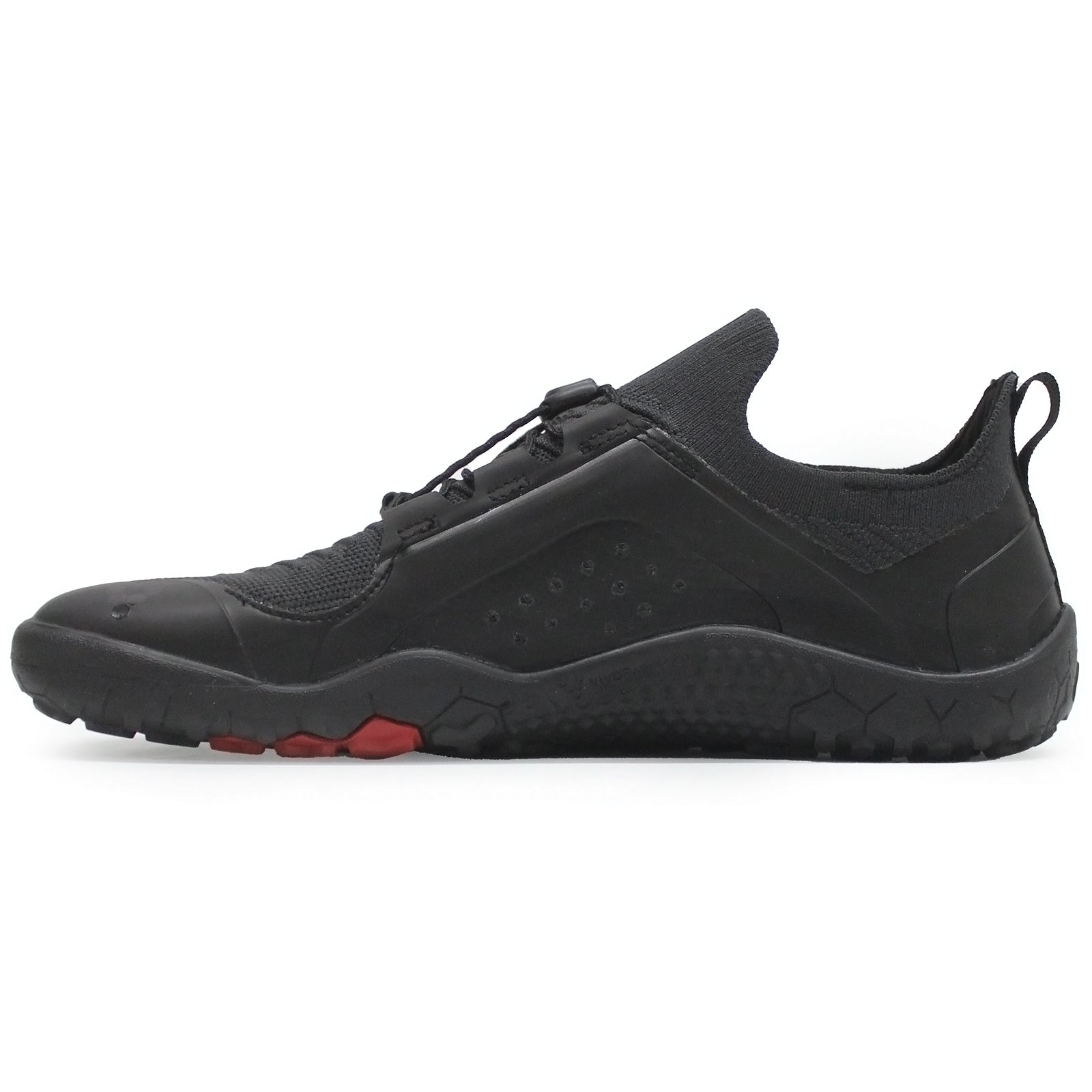 Vivobarefoot Primus Trail Knit FG Textile Womens Trainers#color_obsidian obsidian