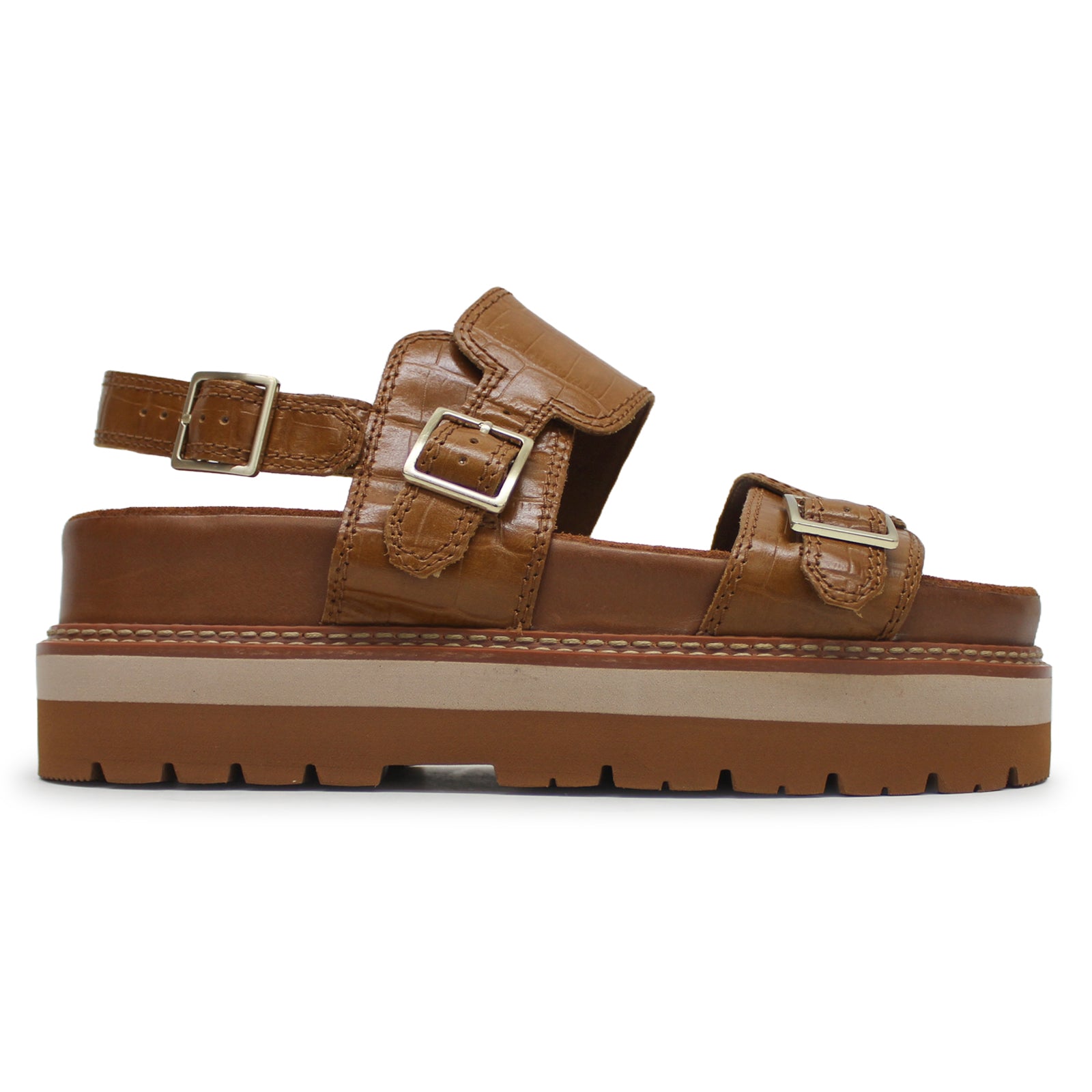 Clarks Orianna Glide Leather Womens Sandals#color_tan interest
