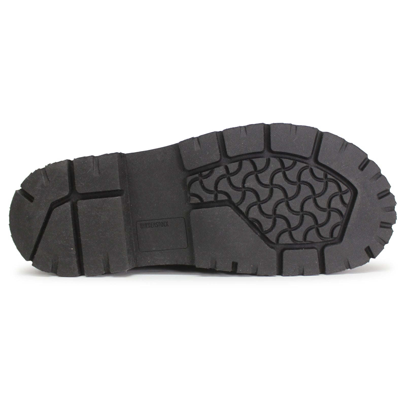 Birkenstock Highwood Slip On Mid Natural Leather Womens Boots#color_black