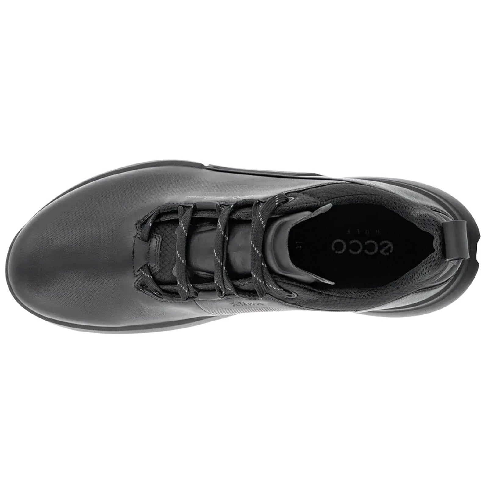 Ecco Golf Biom H4 108284 Leather Mens Trainers#color_black