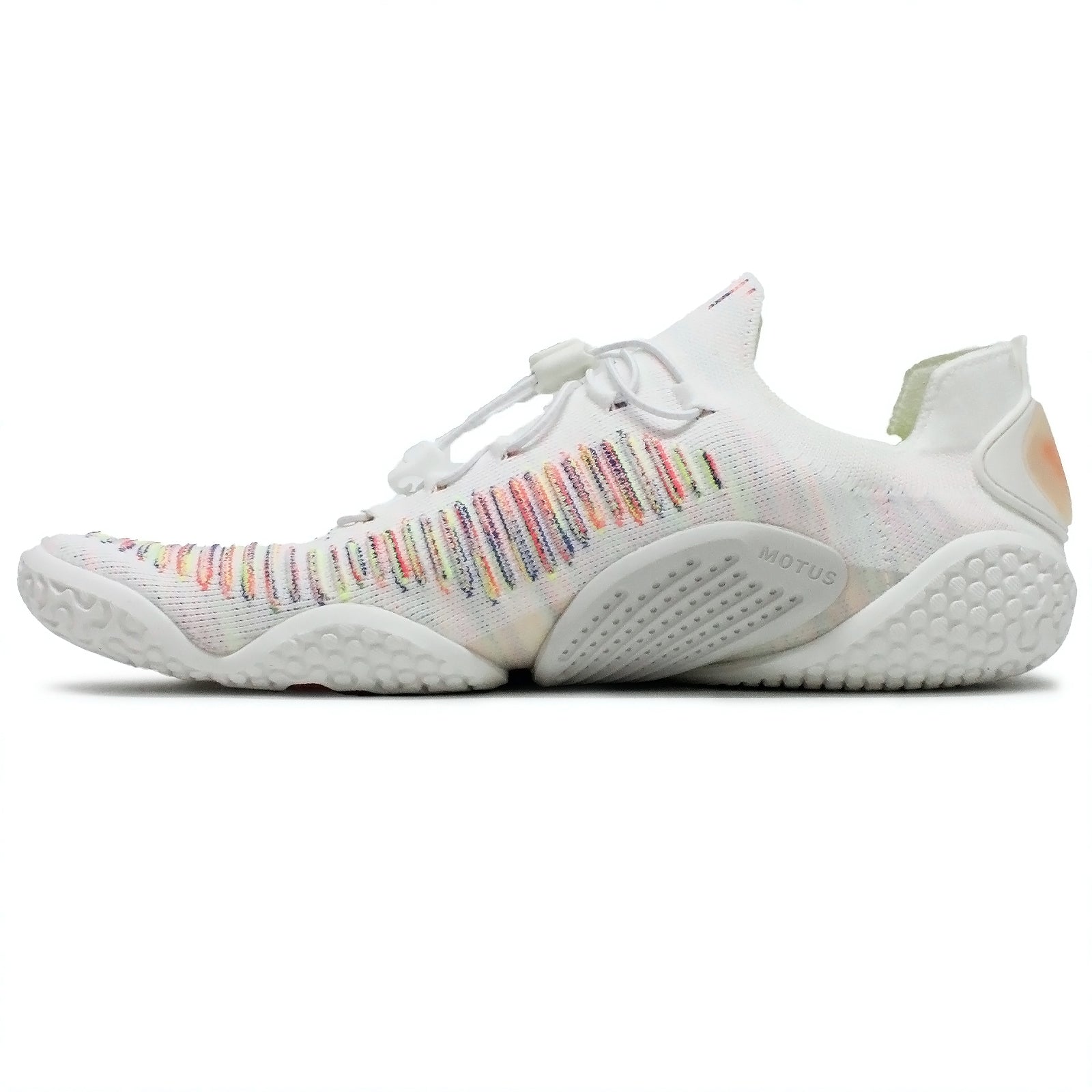 Vivobarefoot M Flex Textile Synthetic Womens Trainers#color_white space dye