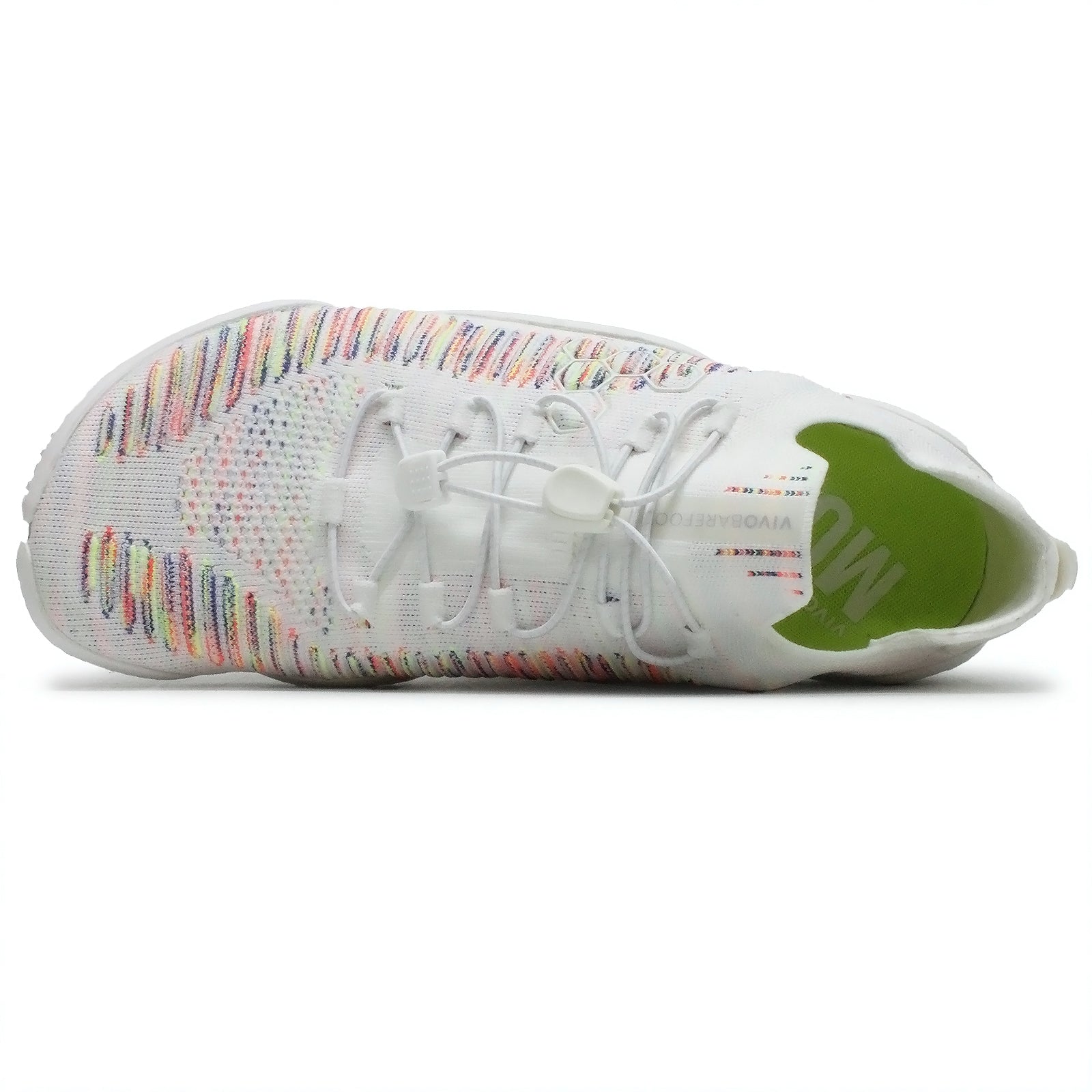 Vivobarefoot M Flex Textile Synthetic Womens Trainers#color_white space dye