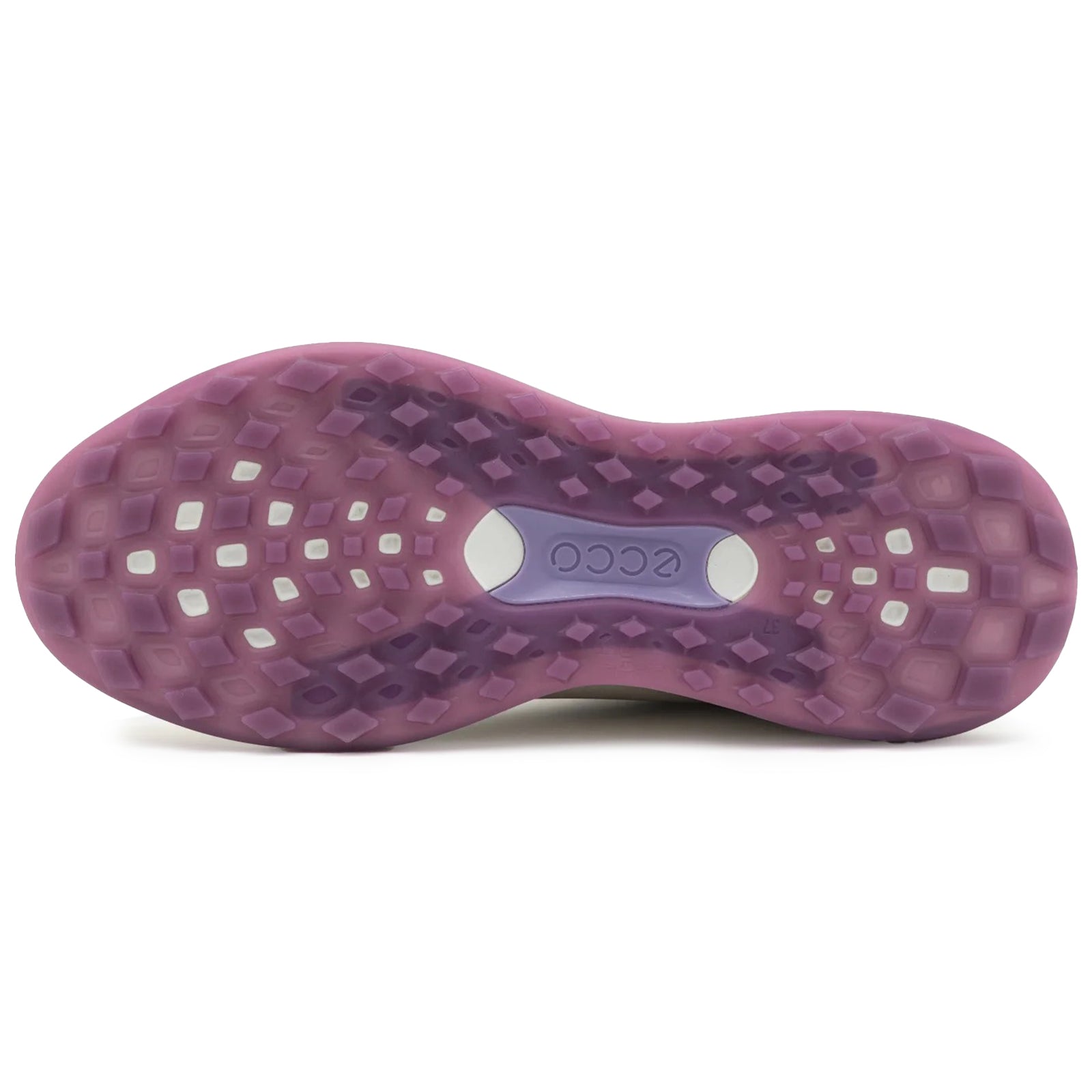 Ecco Golf LT1 Leather Womens Trainers#color_gravel