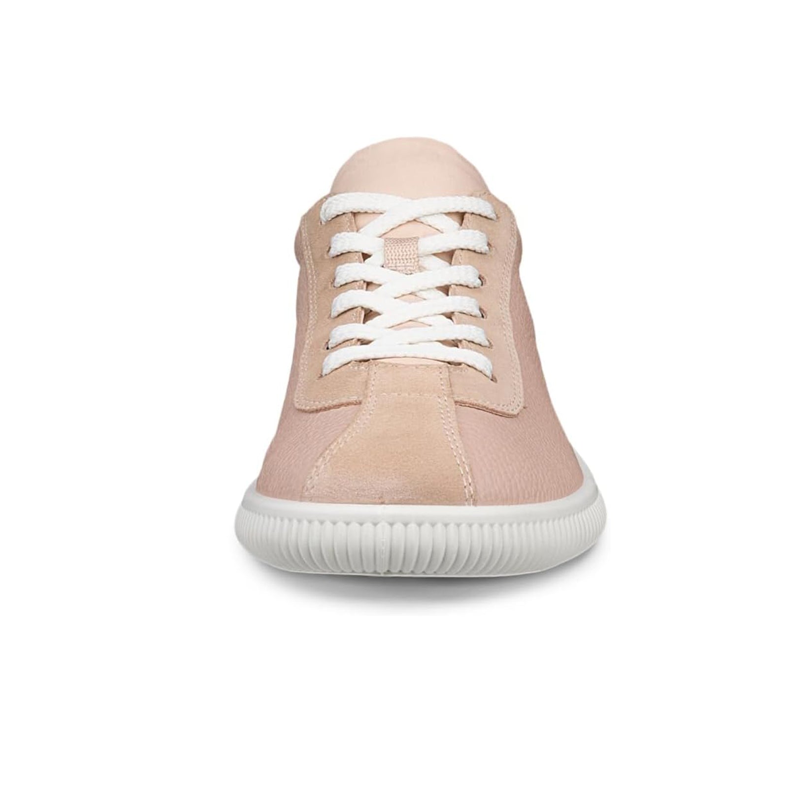 Ecco Soft Zero Leather Womens Trainers#color_rose dust