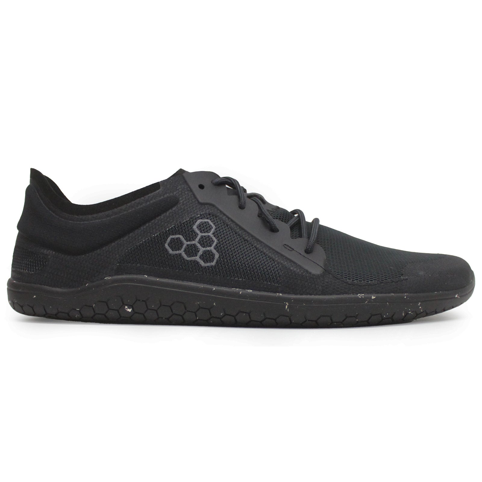 Vivobarefoot Primus Lite 3.5 309574-02 Textile Synthetic Mens Trainers - Obsidian - 44#color_obsidian