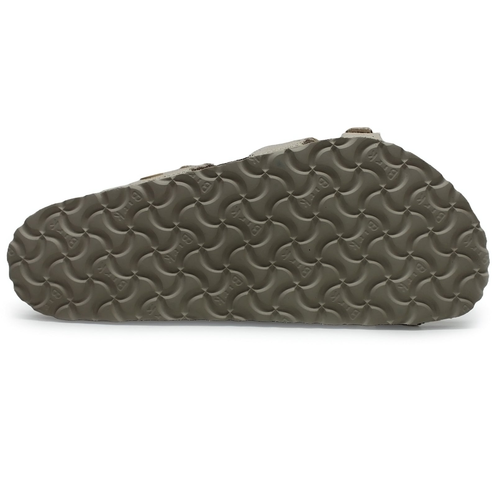 Birkenstock Franca Rivet Logo Textile Unisex Sandals#color_vegan canvas eggshell