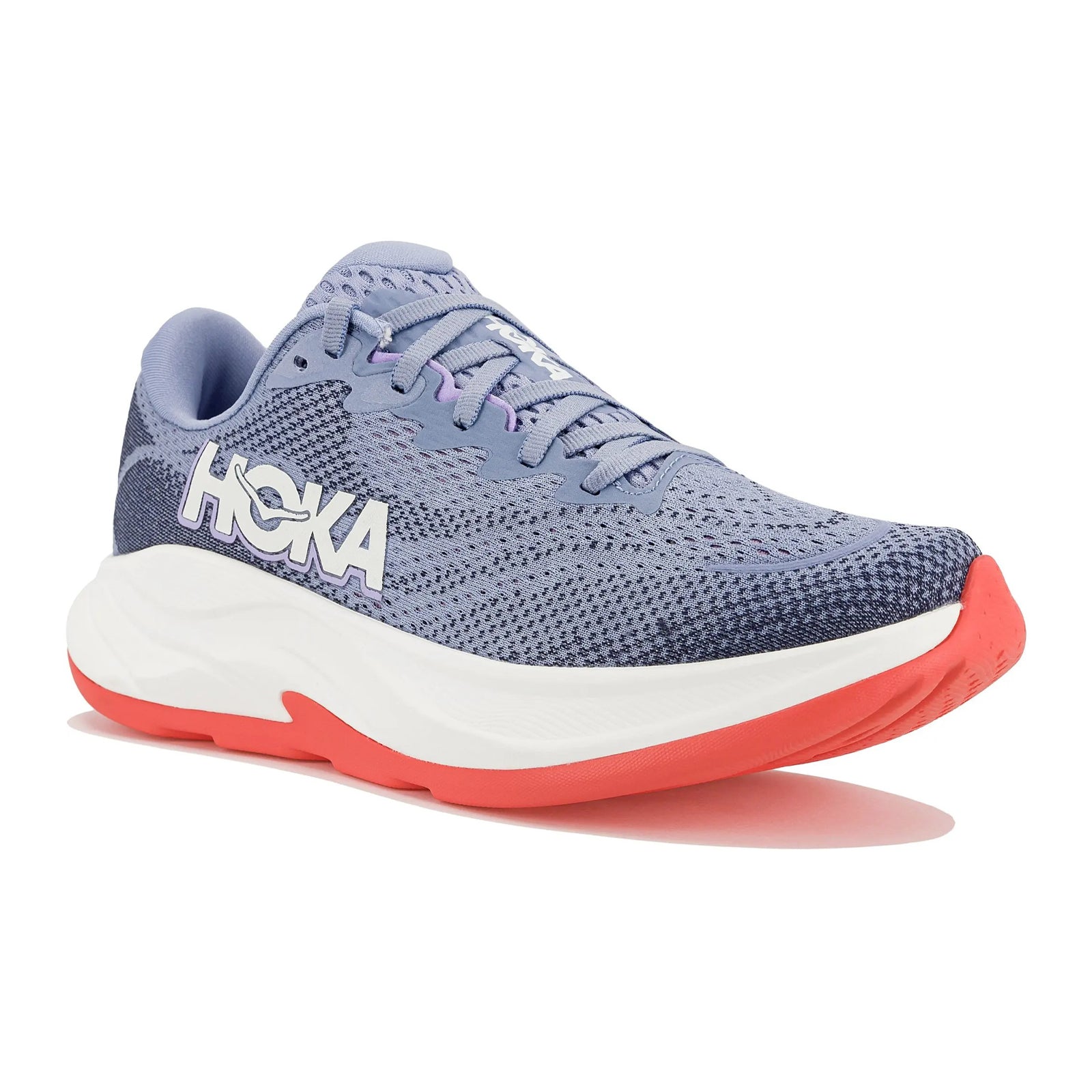 Hoka Rincon 4 Synthetic Textile Womens Trainers#color_moonlight nautical dusk