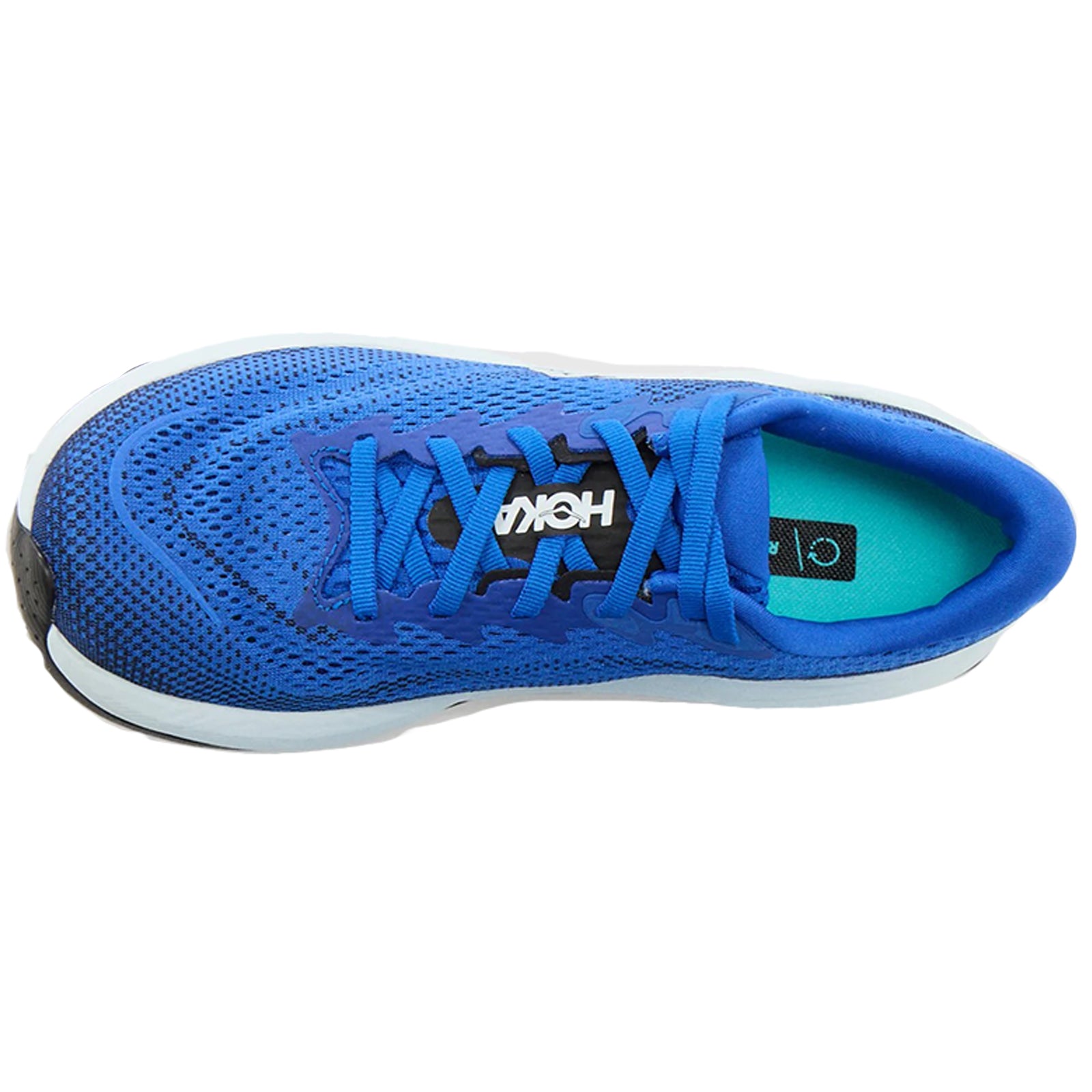 Hoka Rincon 4 Synthetic Textile Womens Trainers#color_ultramarine black