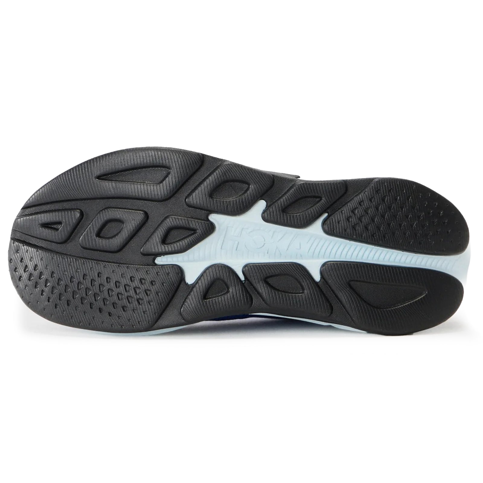 Hoka Rincon 4 Synthetic Textile Womens Trainers#color_ultramarine black