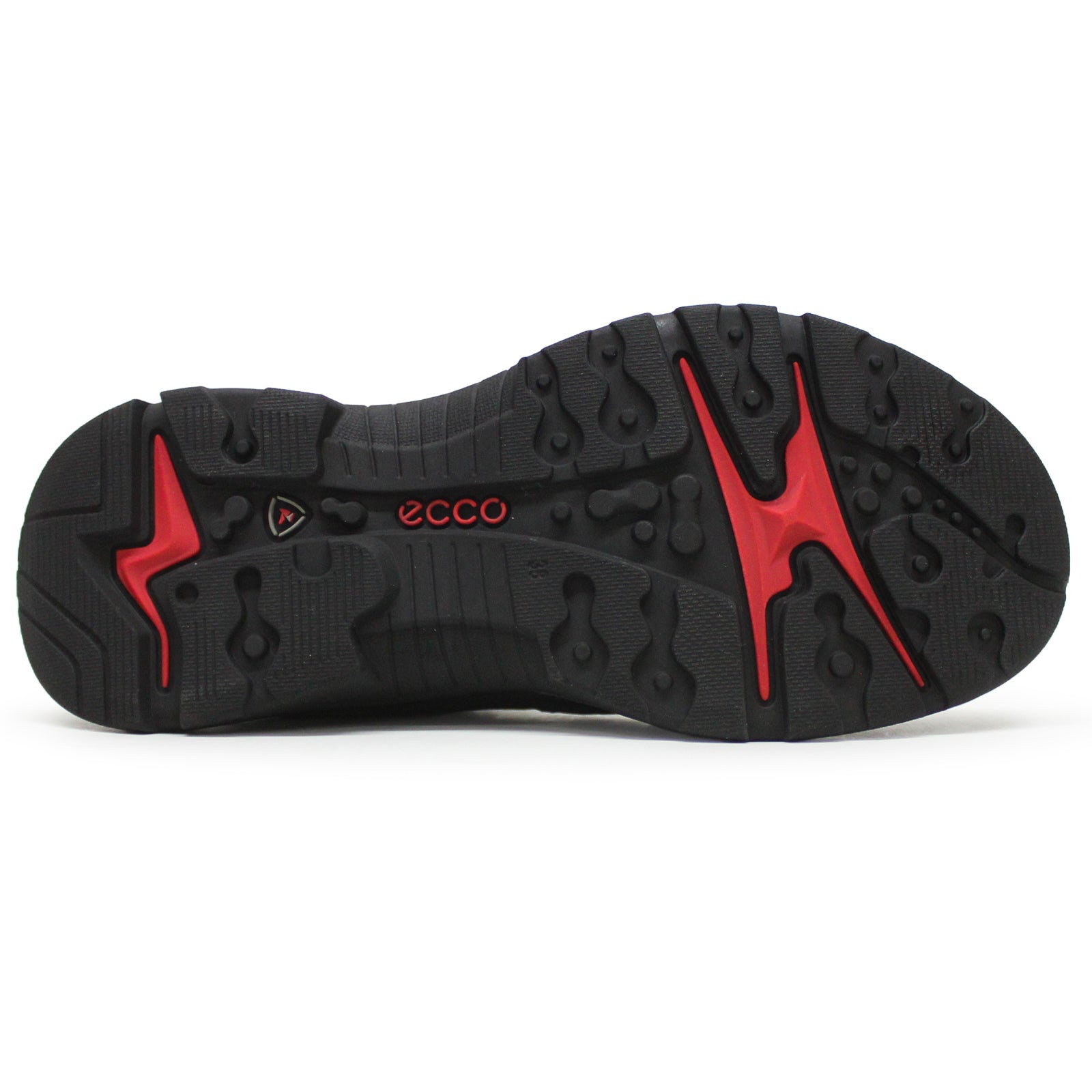 Ecco Offroad 822383 Nubuck Leather Womens Trainers#color_black black