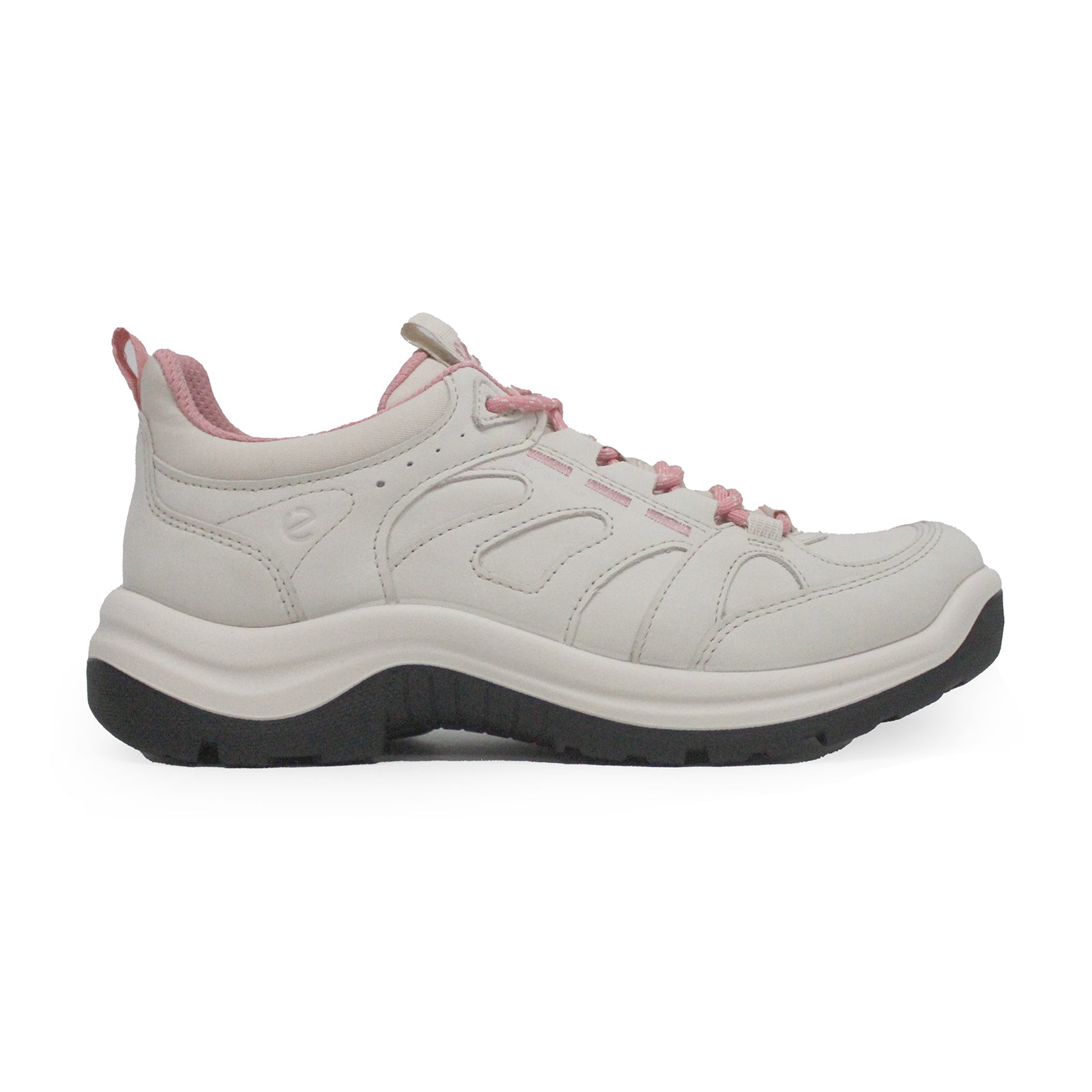 Ecco Offroad 822383 Nubuck Leather Womens Trainers#color_limestone old rose