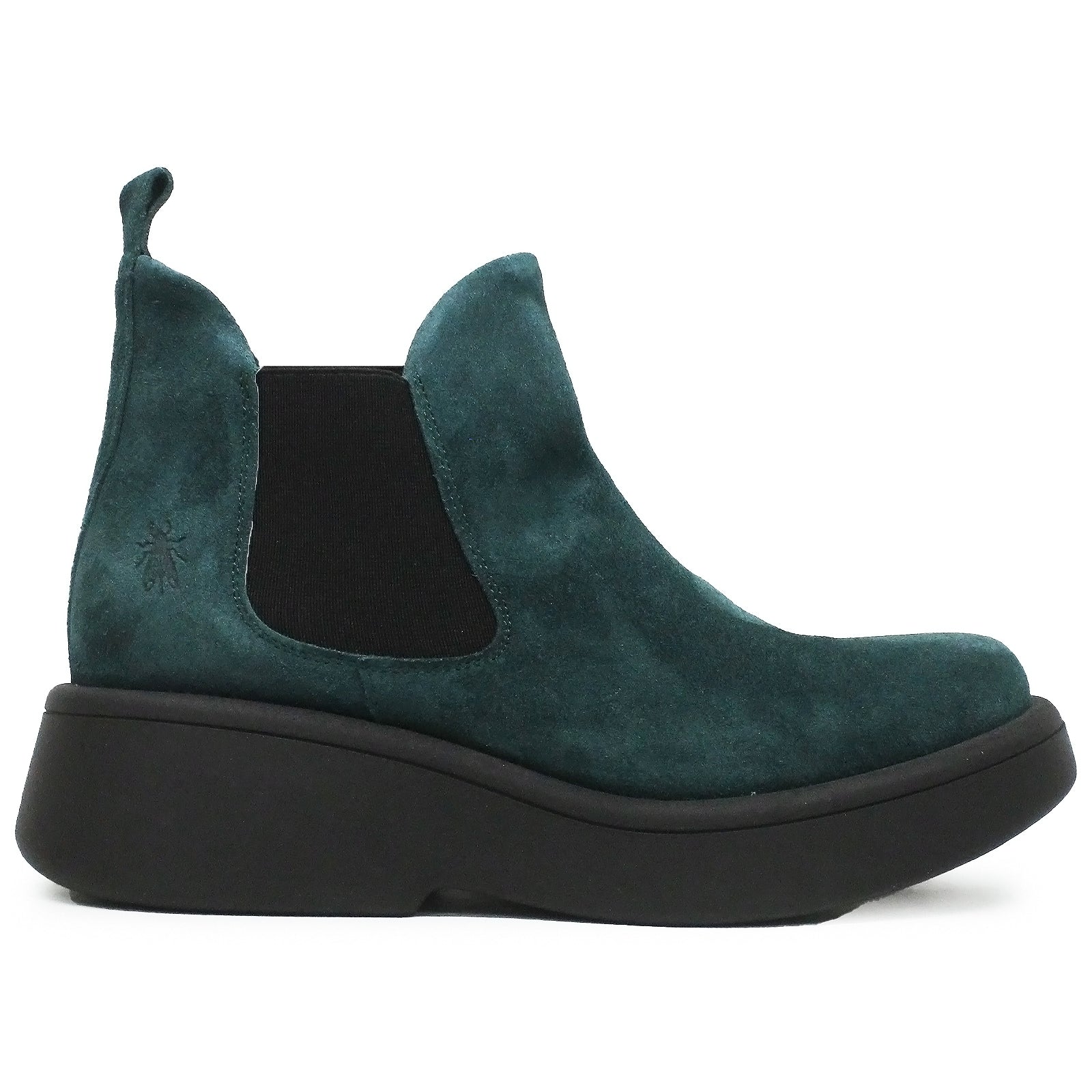 Fly London MULK159FLY Oil Suede Womens Boots#color_petrol