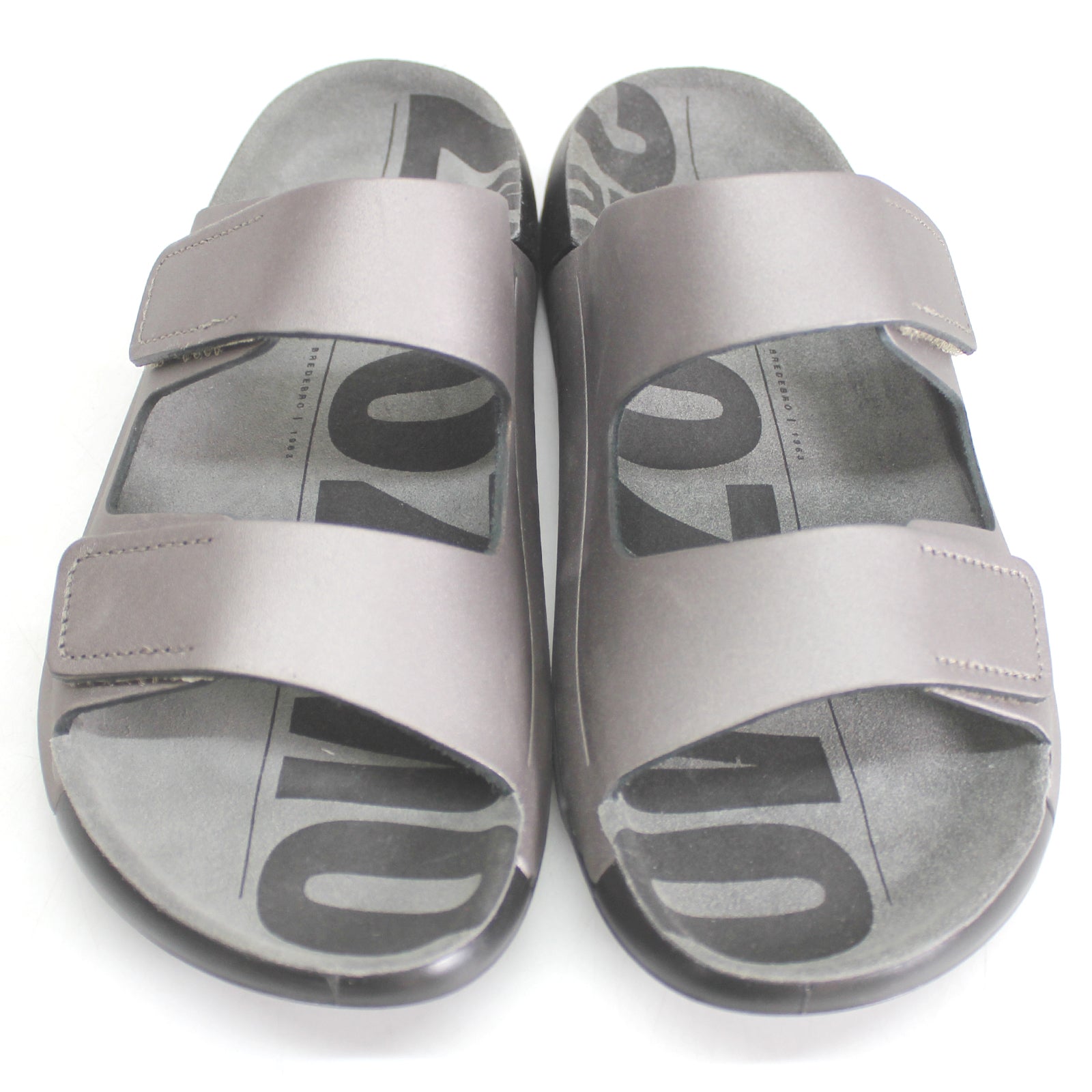 Ecco Women's 206823-01677 Silver Sandal - UK 5-5.5