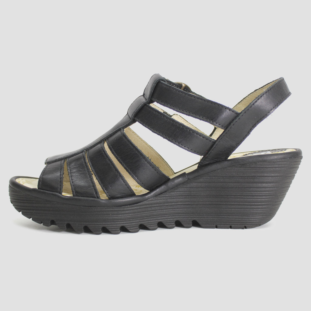 Fly London Ygor P500554000 Leather Womens Sandals - UK 6