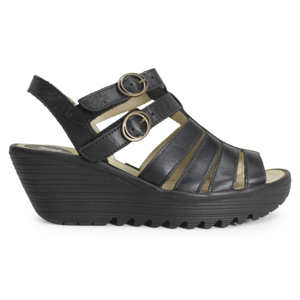 Fly London Ygor P500554000 Leather Womens Sandals - UK 6