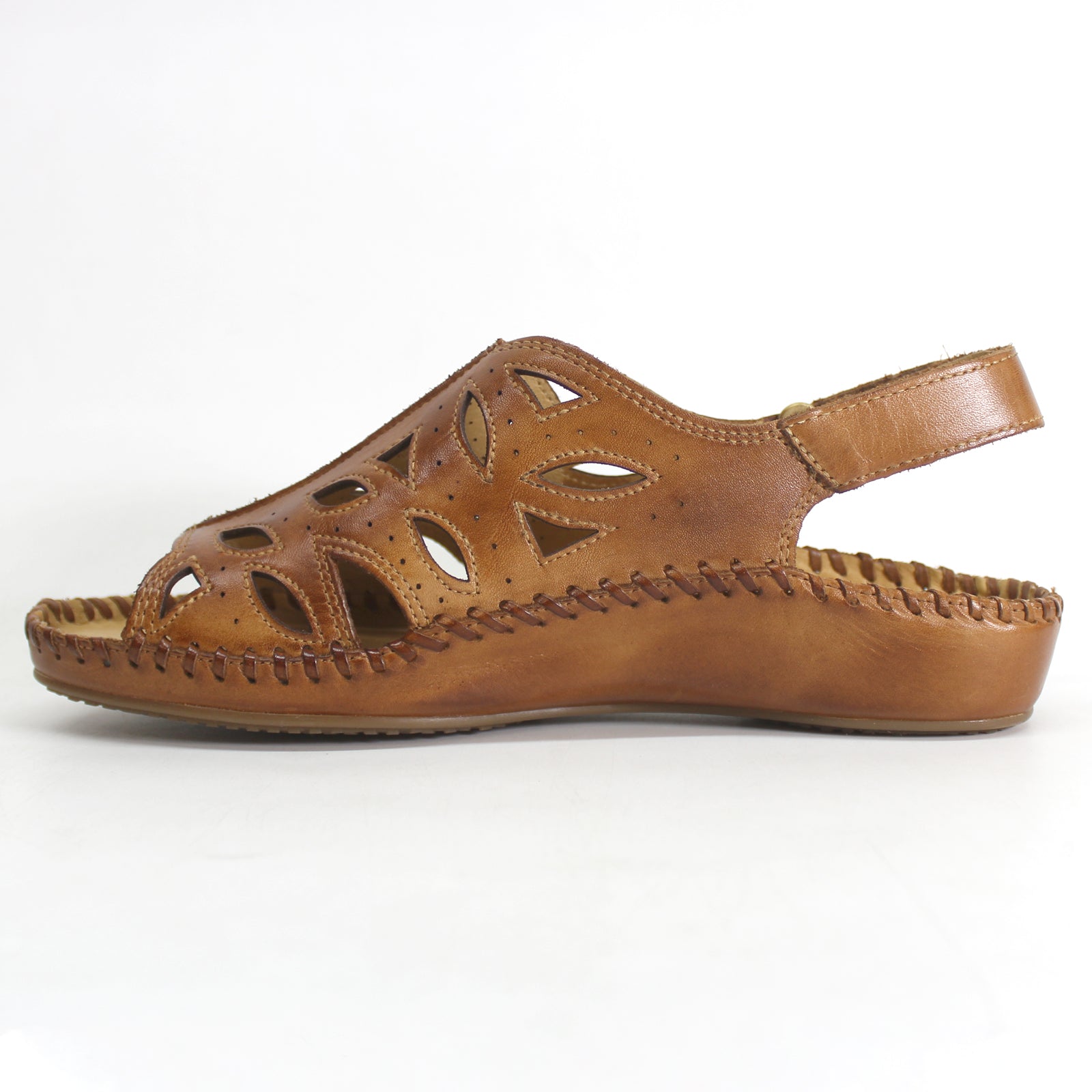 Pikolinos Puerto Vallarta 655-0524 Leather Womens Sandals - Brandy - UK 5-5.5